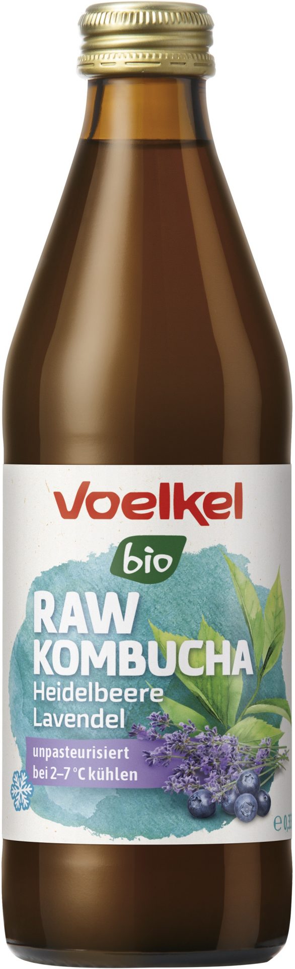 RAW Kombucha Heidelbeer Lavendel