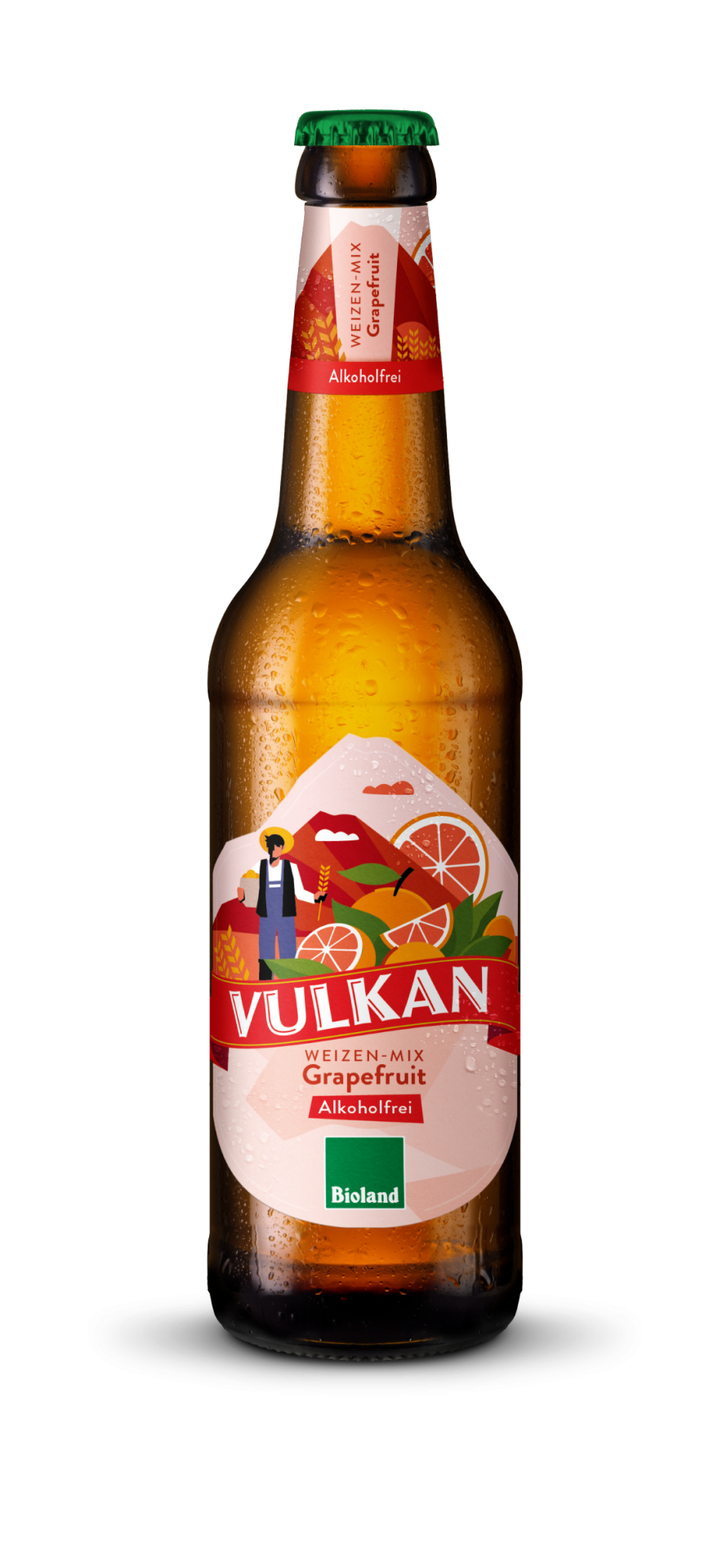 Vulkan Weizen-Mix Grapefruit alkoholfrei