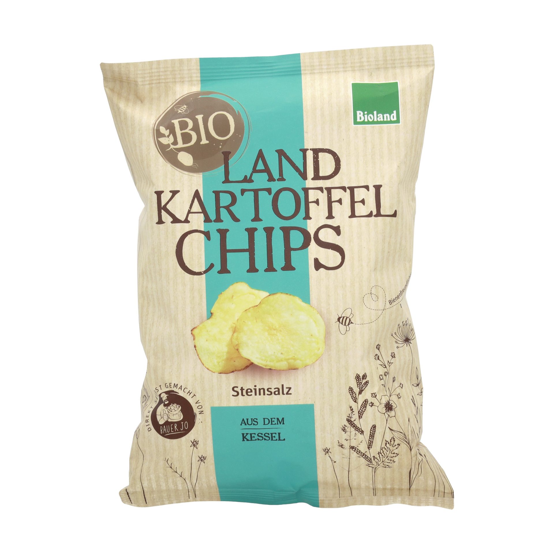 Kartoffel Chips Steinsalz