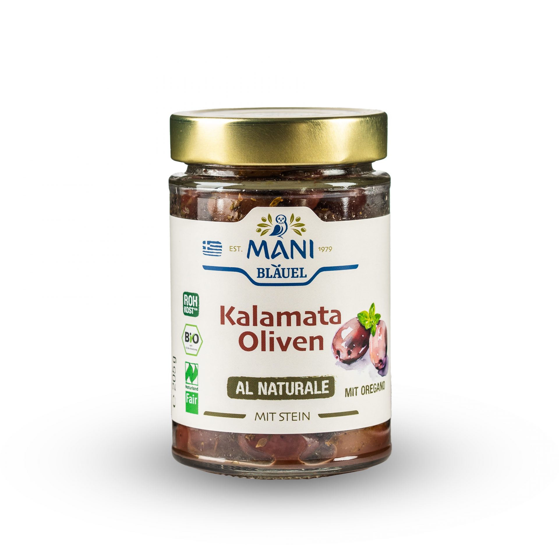 Kalamata-Oliven al natural