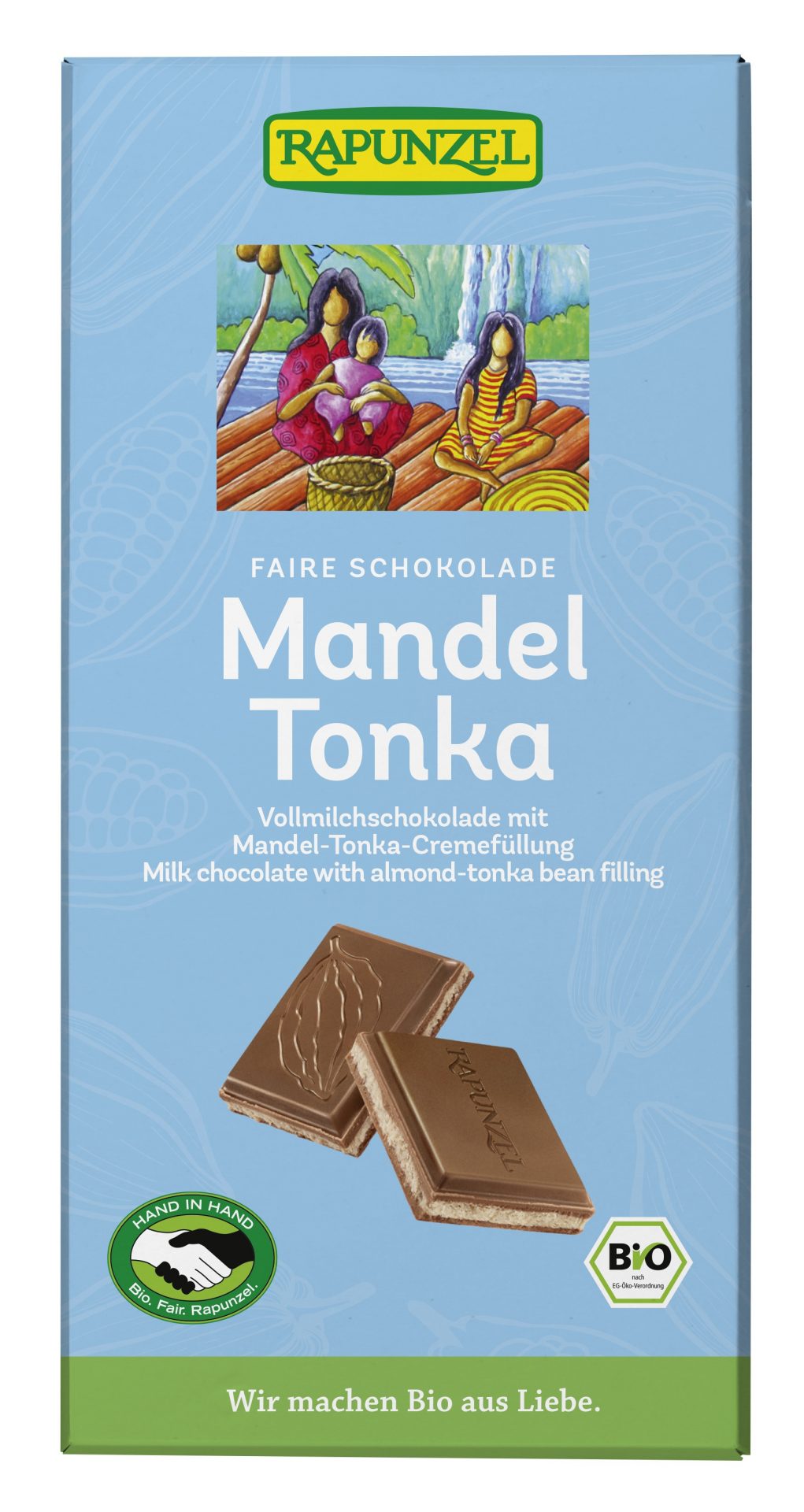 Schokolade Mandel Tonka Vollmilch