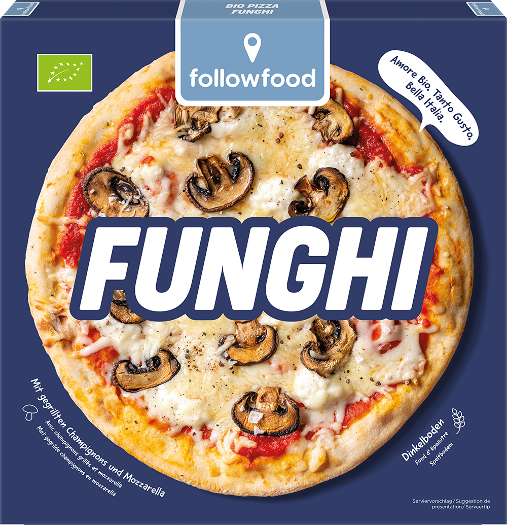 Dinkel-Pizza Funghi