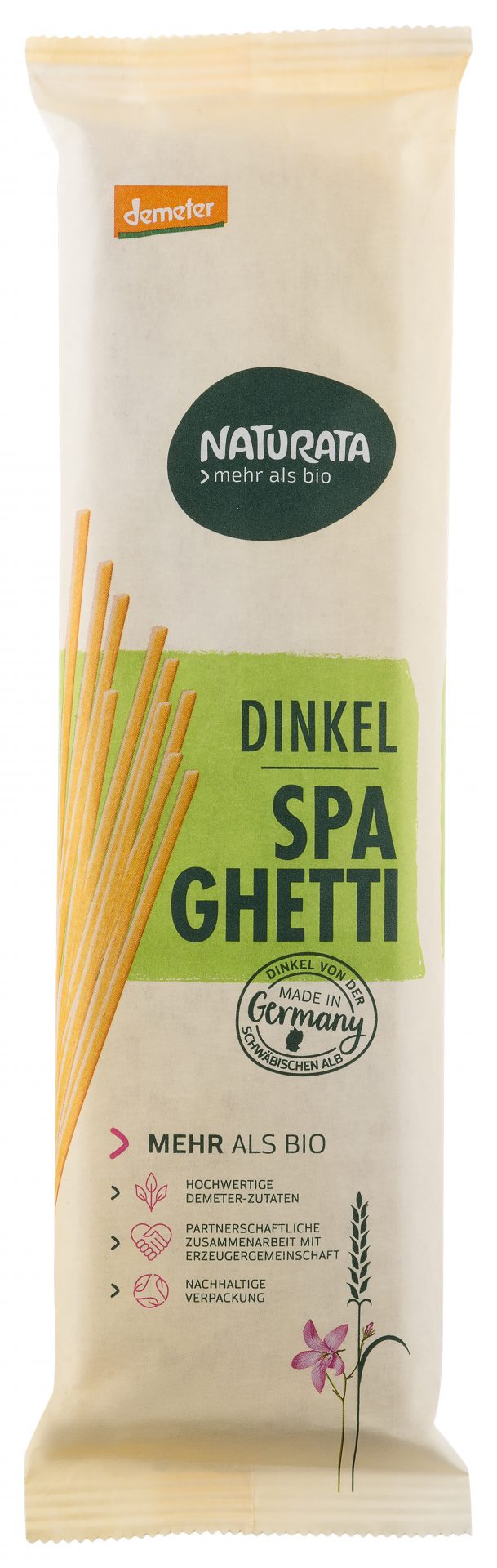 Dinkel-Spaghetti, hell