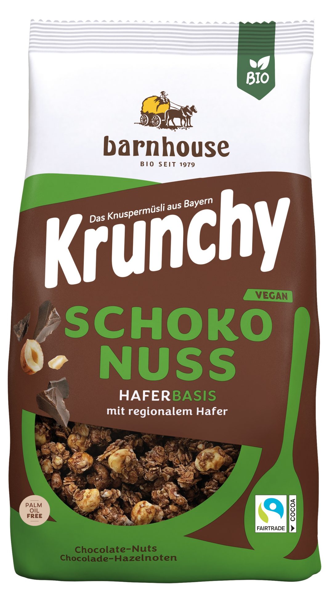 Krunchy Zartbitter Nuss