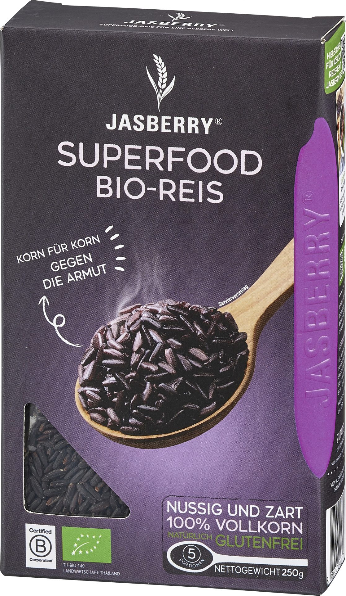 Jasberry Superfood- Vollkornreis